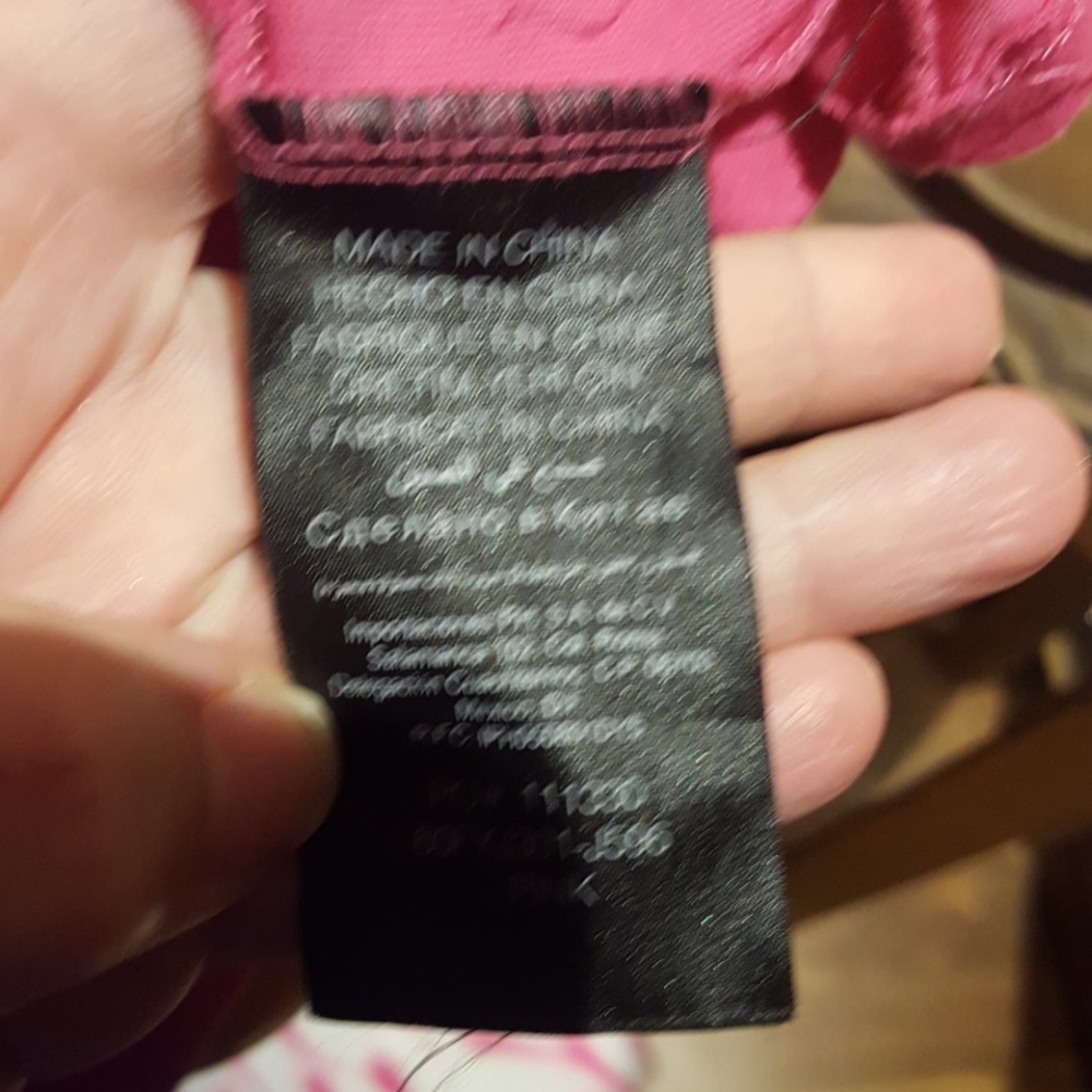 Bebe Addiction hi-low top S pink - Picture 7 of 8